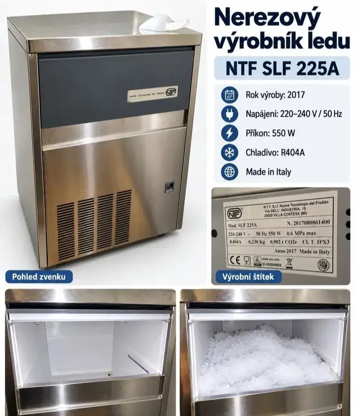Výrobník ledové tříště NTF