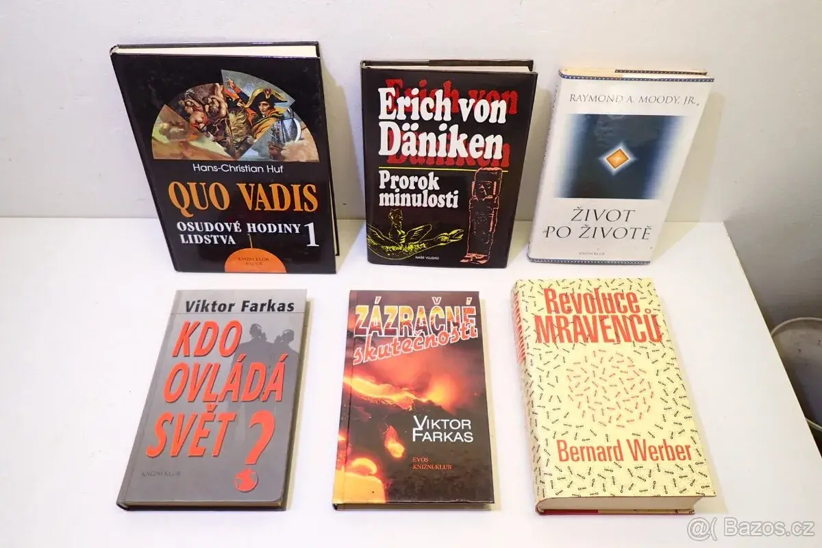6 knih - Kdo ovládá svět, Osudové hodiny lidstva.