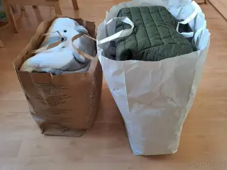 Dvě tašky chlapeckeho oblečení vel.68/80