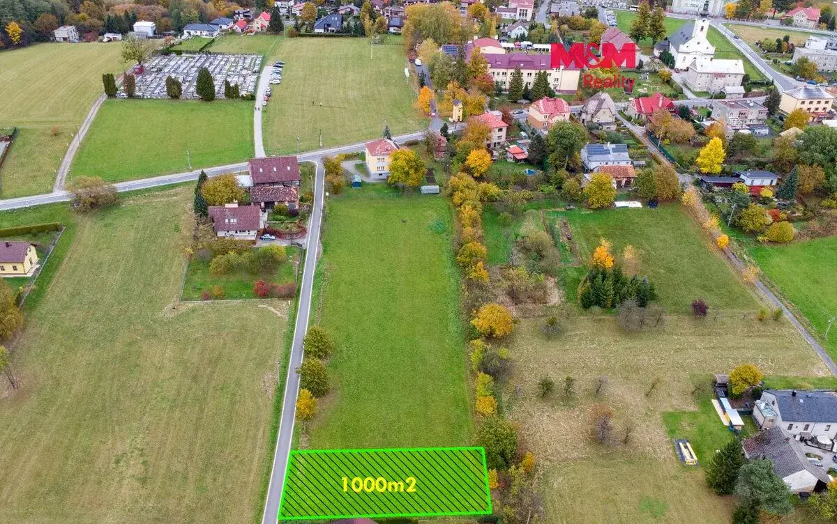 Prodej pozemku k bydlení, 1000 m², Havířov