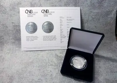 100 Kč 2024 BIS stříbrná mince PROOF ČNB