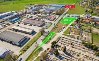 Prodej komerčního pozemku, 2019 m², Kuřim