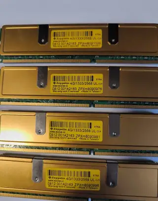 16 GB DDR3 RAM Zeppelin Xtra, 4× 4 GB