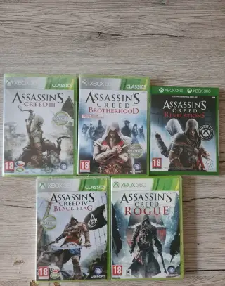 Hry na Xbox 360-Série Assassin's Creed