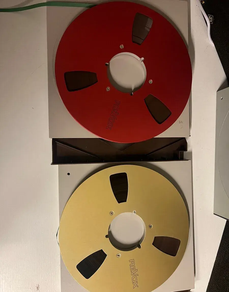 REVOX ALU KOTOUČOVÉ CÍVKY 26,5 s archivboxem