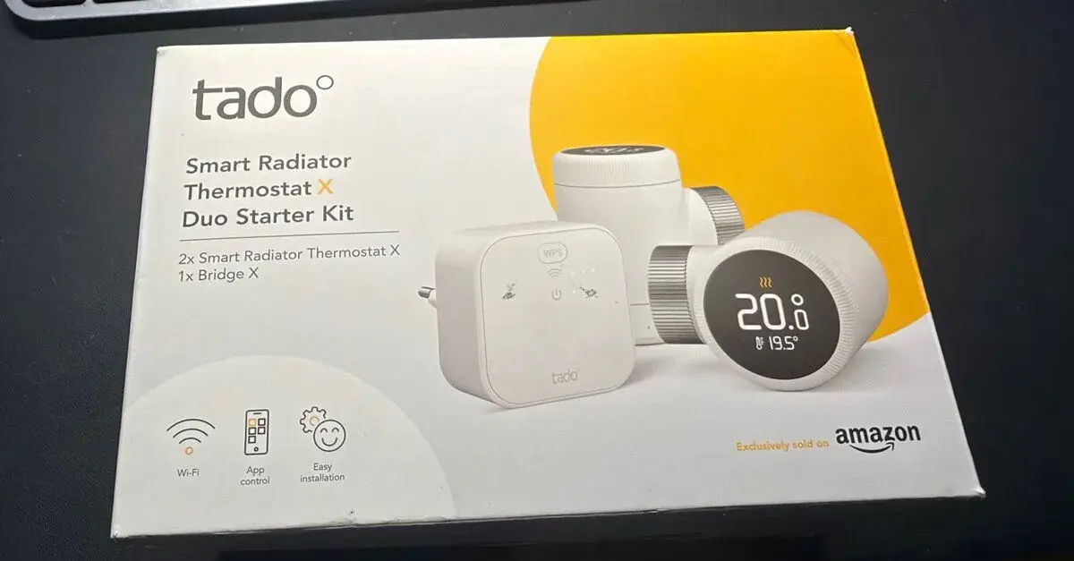 Tado smar radiator thermostat x duo starter kit