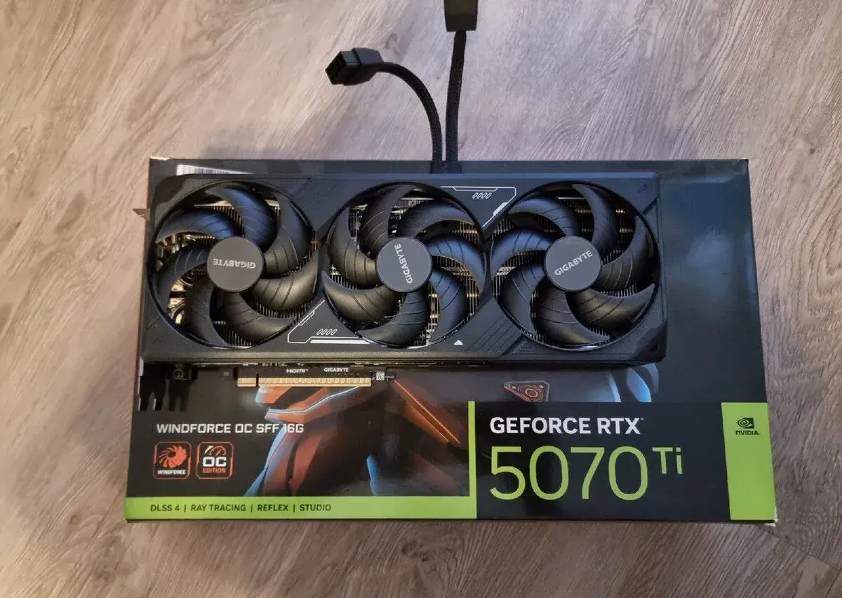 Gigabyte RTX 5070 Ti 16gb
