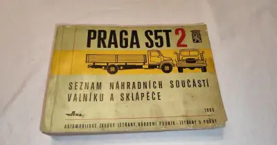 Praga S5T - katalog náhradních dílů