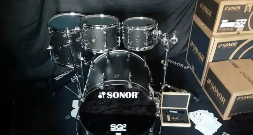 Nové bicí Sonor SQ2, Vintage Onyx