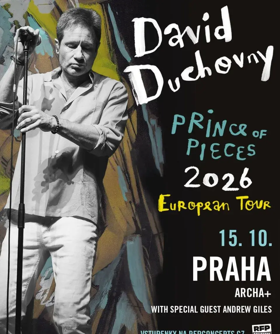 David Duchovny + support: Andrew Giles - 15. 10.