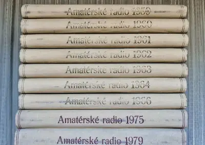 Ročníky časopisu Amatérské rádio, Hudba a zvuk viz text