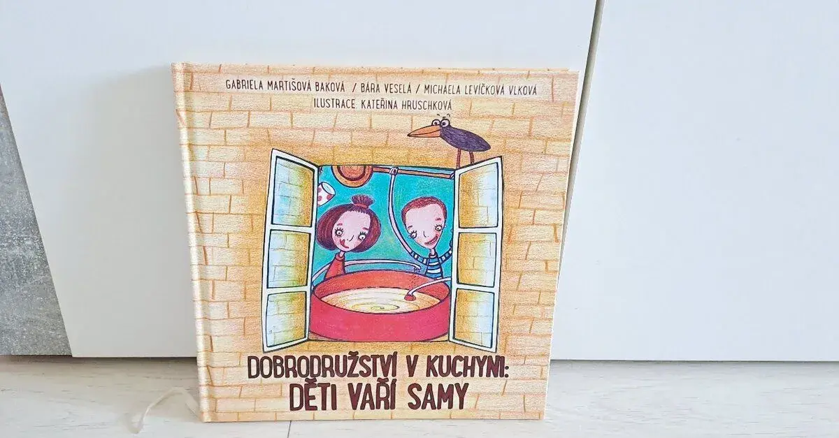 Kniha Dobrodružství v kuchyni Děti vaří samy