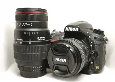 Nikon D750 + Nikon 50mm f/1.8 G + Sigma 70-300 APO
