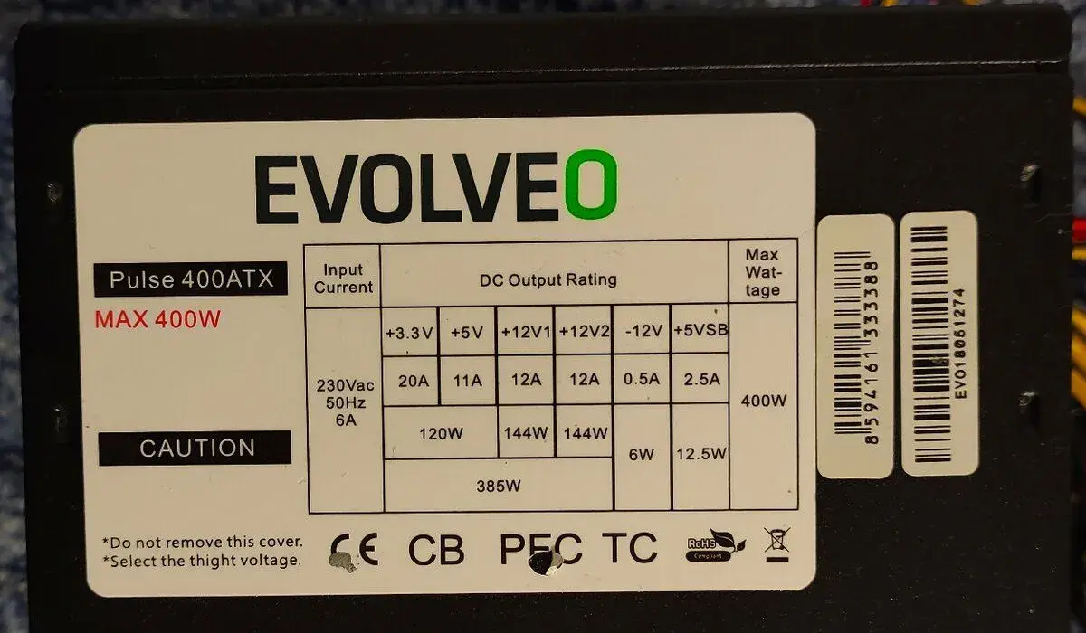 Napájecí zdroje do PC | FSP Fortron 300 W | EVOLVEO 400 W