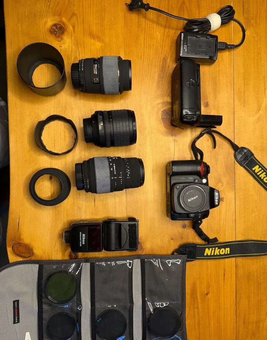 Nikon D80 + 3 objektivy + blesk – komplet z pozůstalosti – 4