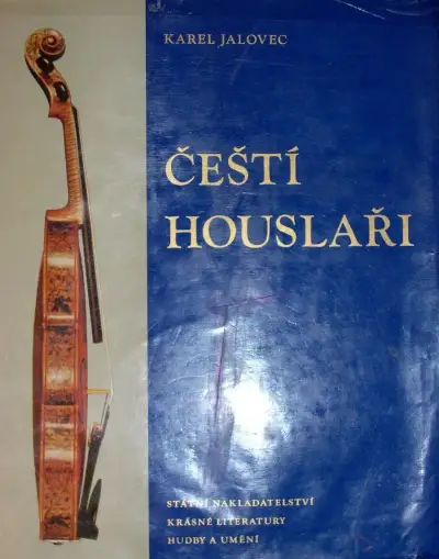 Kniha o houslích, housle - Jalovec, Čeští houslaři