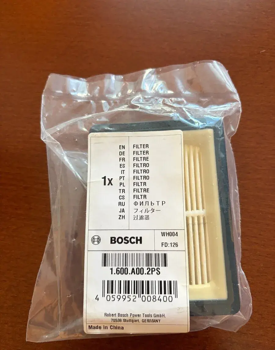 fitr do ručního Aku vysavače BOSCH EasyVac 12