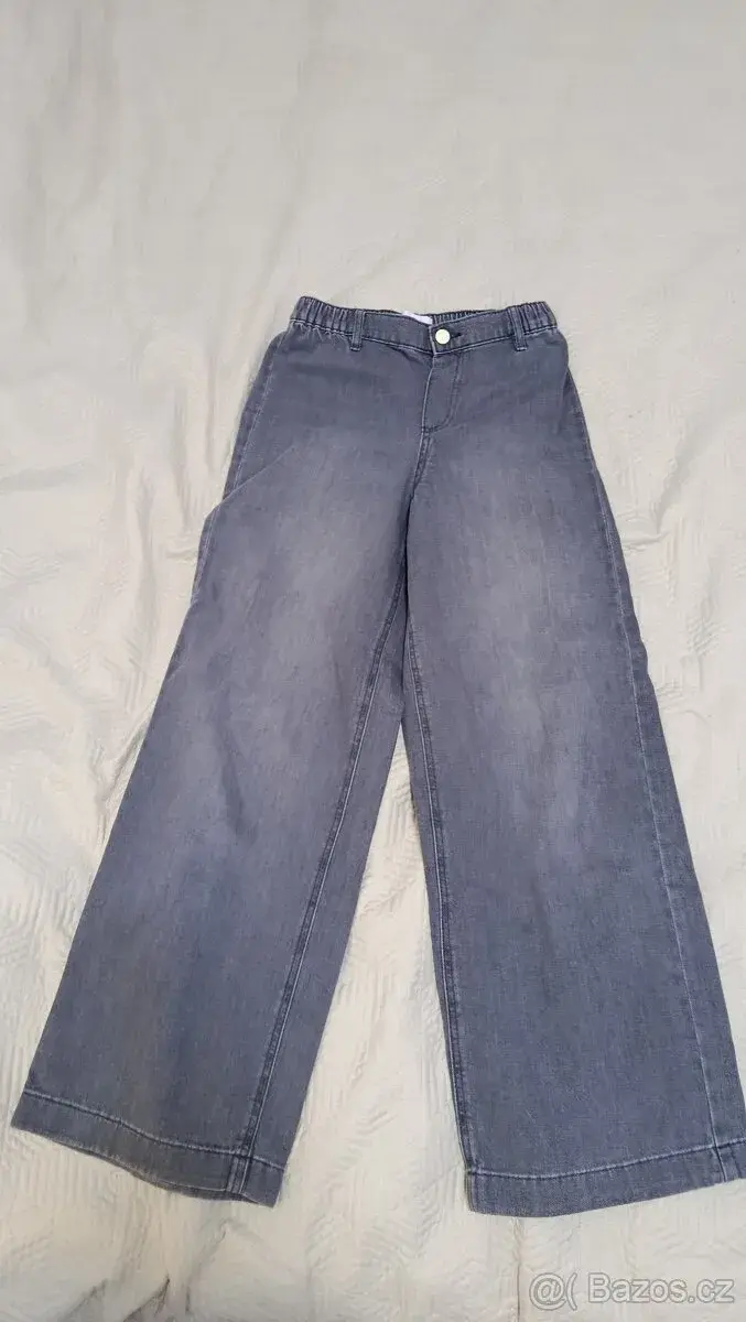 Dívčí široké džíny Zara Wide Leg- vel.156