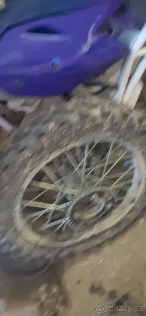 Pitbike na díly – vidlice, kola, brzdy, motorové díly atd