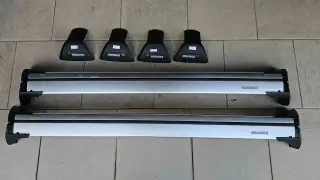 Stresni nosic Yakima Flush Bar S25 Silver