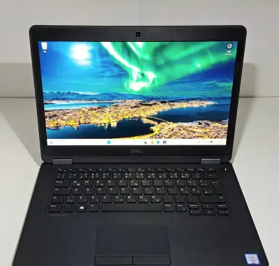 Pěkný Dell E5470 i5-6g SSD256gb 8gbRAM 14"HD W11 bat 5 hod