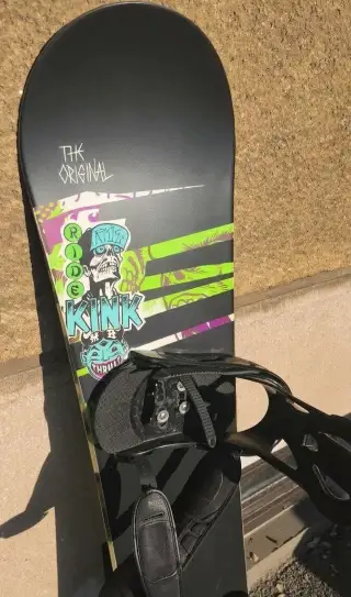 RIDE KINK + BURTON | KOMPLETNÍ SNOWBOARD SET | BOTY 45