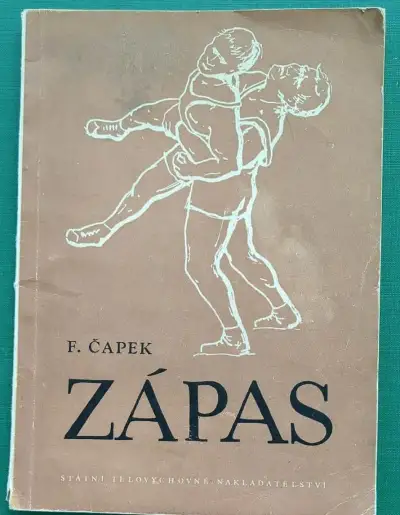 Zápas - kniha - sport - 1955