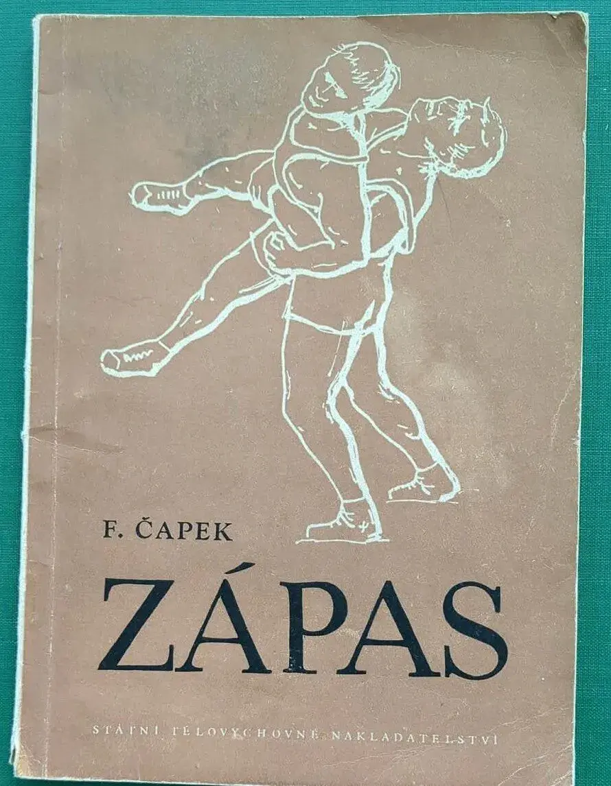 Zápas - kniha - sport - 1955