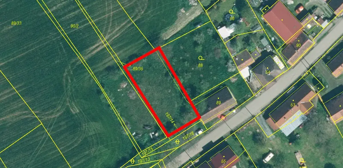 Prodej, pozemek pro bydlení, 620 m², Ptenín