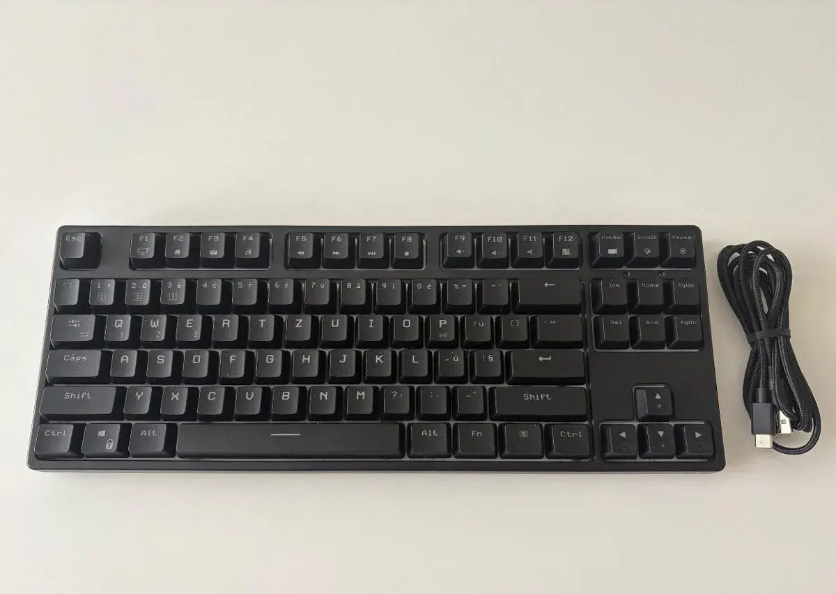Herní klávesnice CZC.Gaming Dwarf TKL Kailh Red CZ