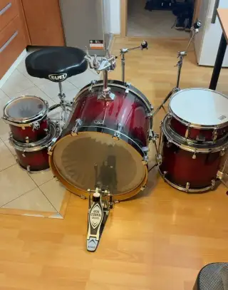 TAMA Silverstar All Birch – kompletní 5dílná bicí souprava +