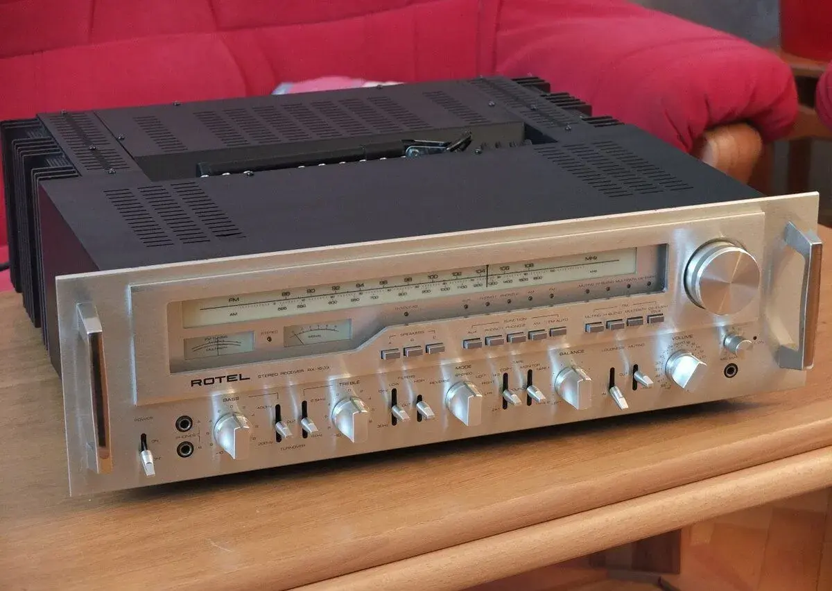 ROTEL RX-1603--Top model-Monster Receiver-Rok 1976
