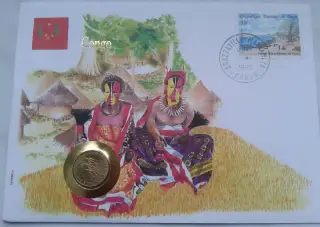 Mincovní obálka 5 Francs 1985