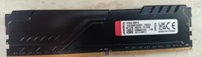 RAM - Kingston FURY 16GB DDR4 3200MHz CL16 Beast Black