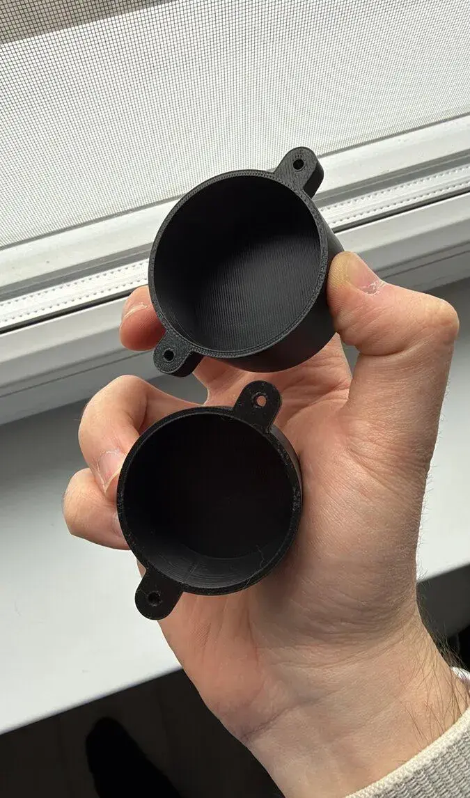 Krytky na puškohled – 3D tisk, pár