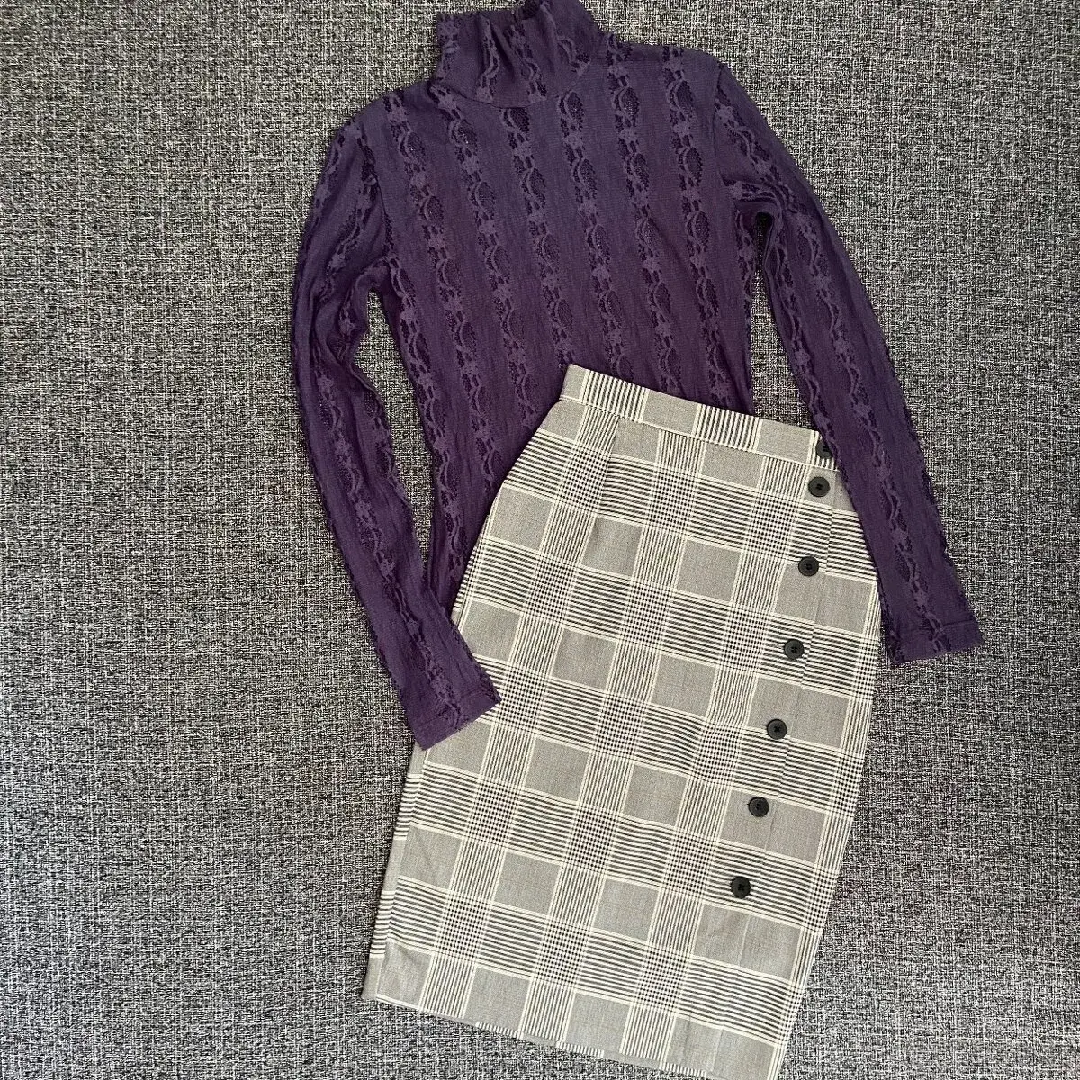 Dámský set 2ks rolák sukně H&M vel. 34 S