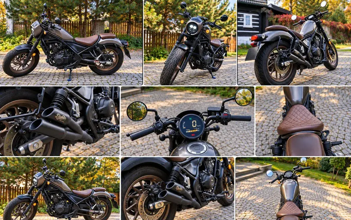 Honda CMX 500 Rebel S – 2023 | Pouze 700 km