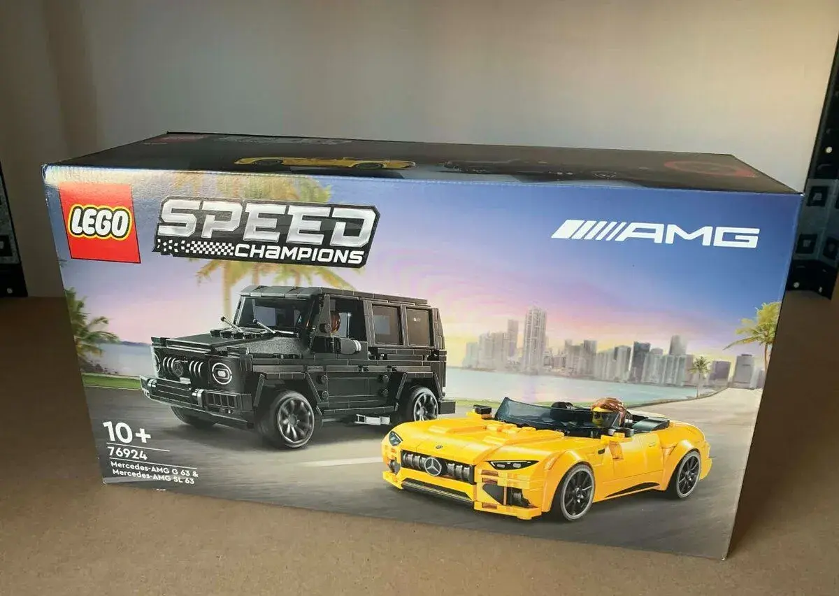 LEGO 76924 - Mercedes-AMG G 63 a Mercedes-AMG SL 63
