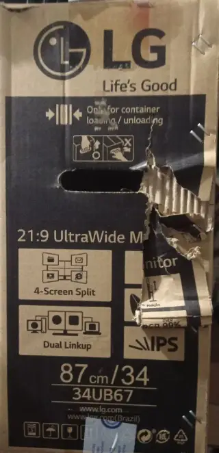LCD Monitor LG 34