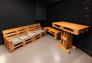 Paletový nábytek