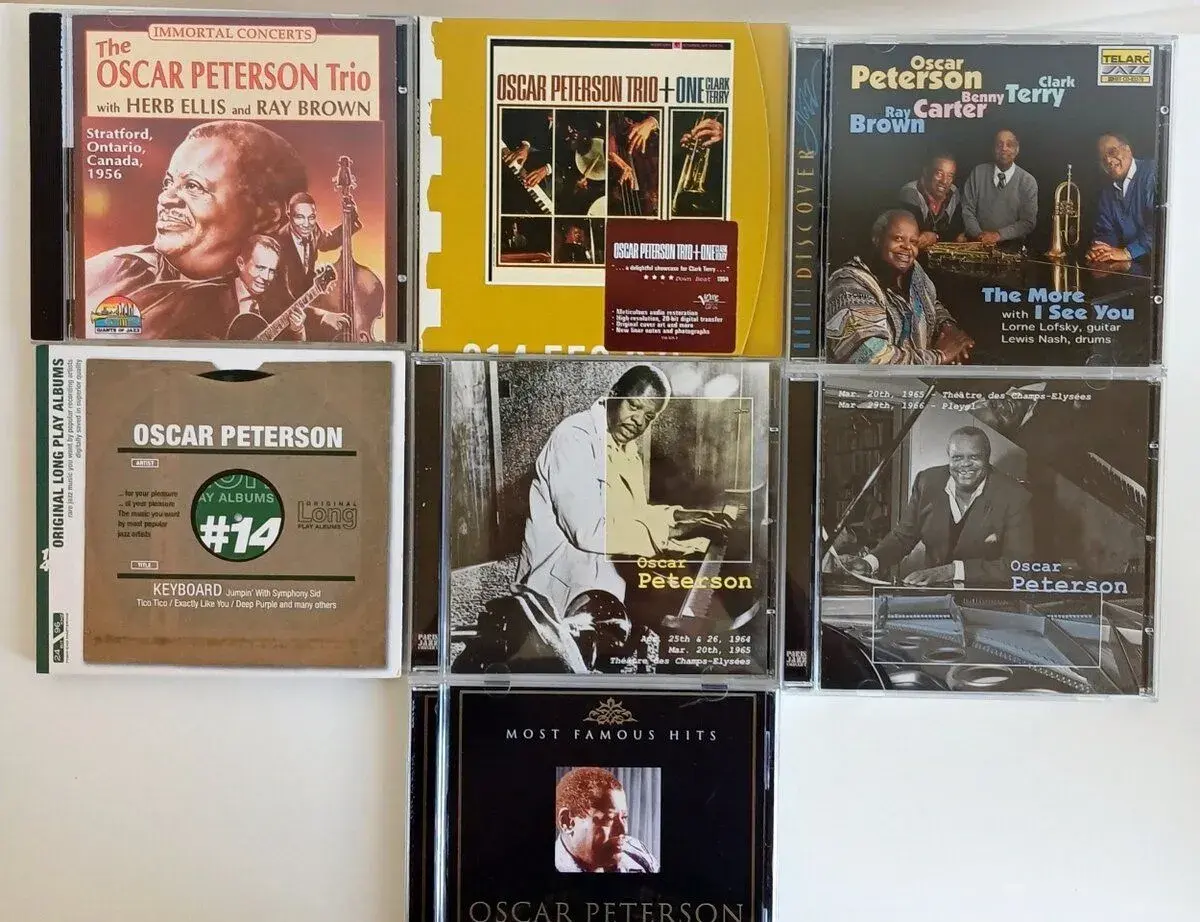 JAZZ pianista Oscar Peterson