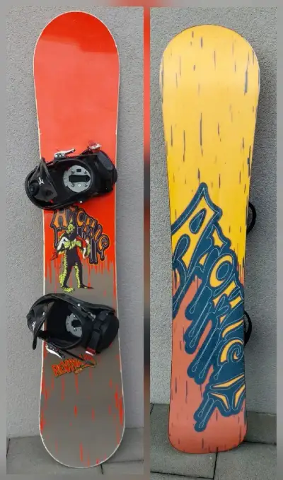 Snowboard ATOMIC REVIVAL včetně vázání, 140 cm