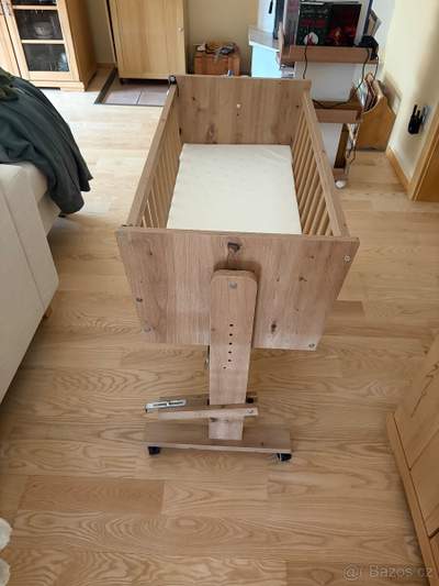 Postýlka Zoya 89x40 cm dub
