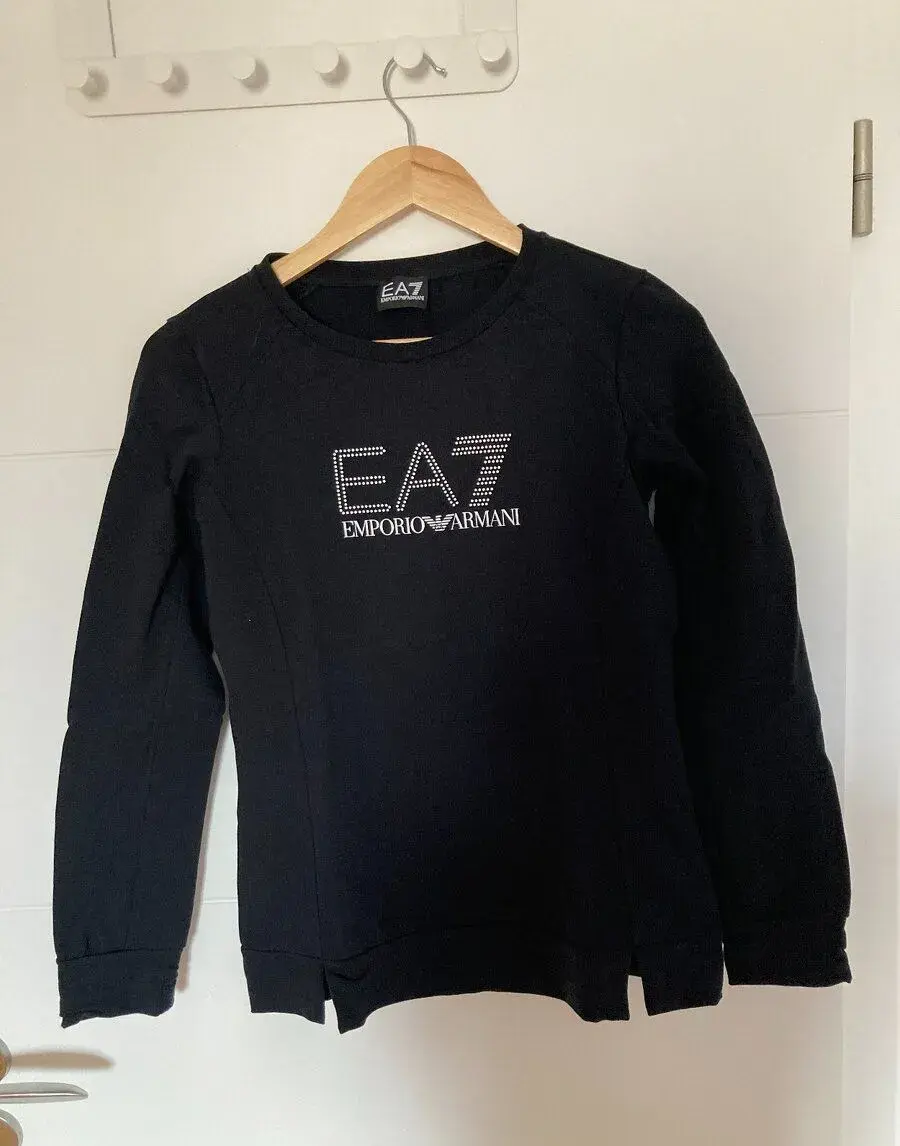 Originál Dámská mikina EA7 Emporio Armani, vel. XS, černá