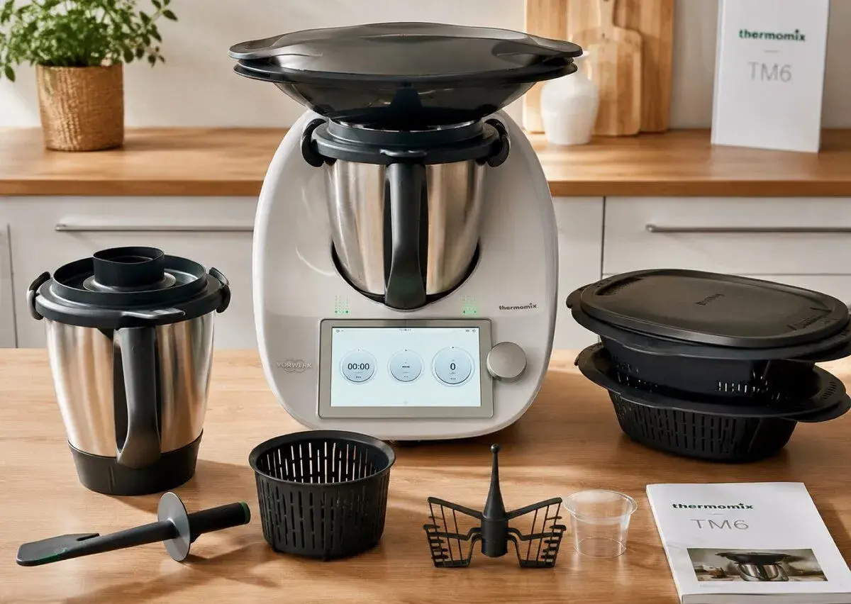 Thermomix TM6 Premium + 2. originální nádoba + příslušenství