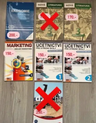 učebnice a pracovní sešity pro střední školy