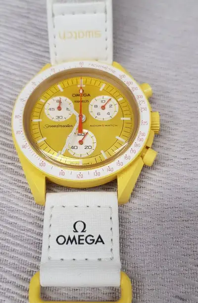 Hodinky Omega Swatch Speedmaster, Mision to The Sun