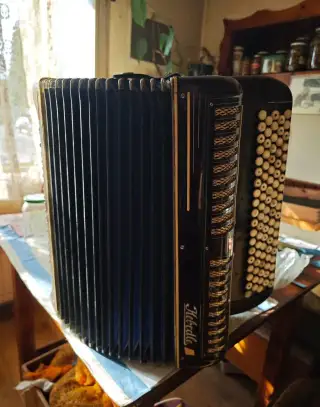 harmonika knoflíková
