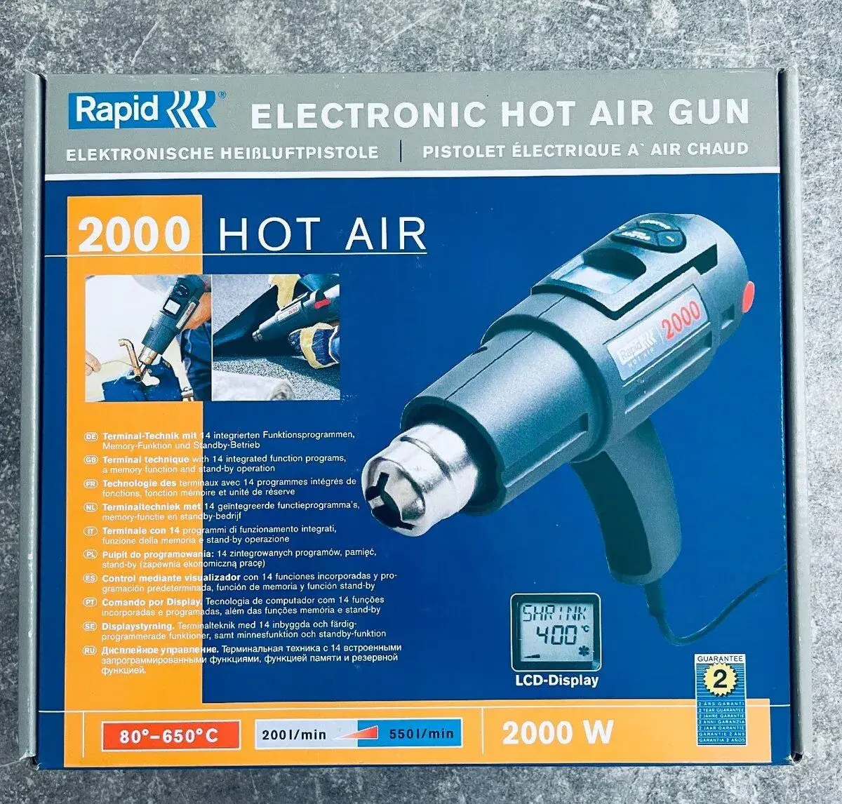 2000 Hot Air Horkovzdušná pistole Rapid