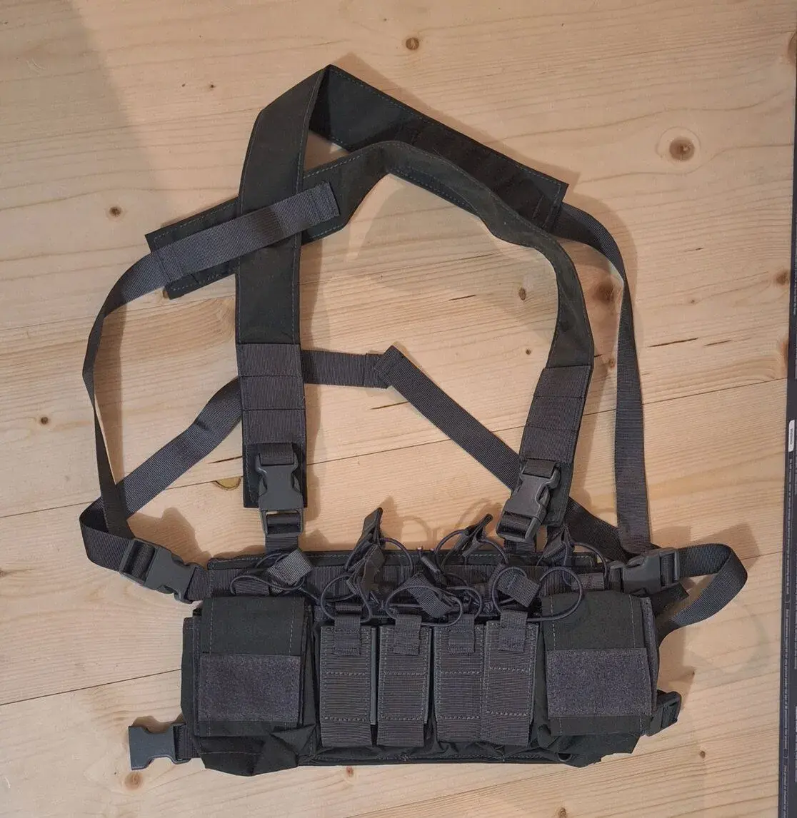 Taktický Chest rig D3CRX - zelený, Wosport
